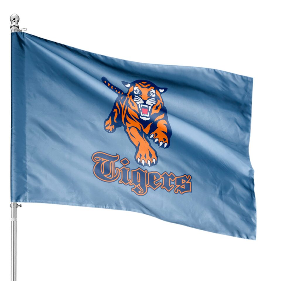 Tigers Sports Logo - Tigers - House Flags