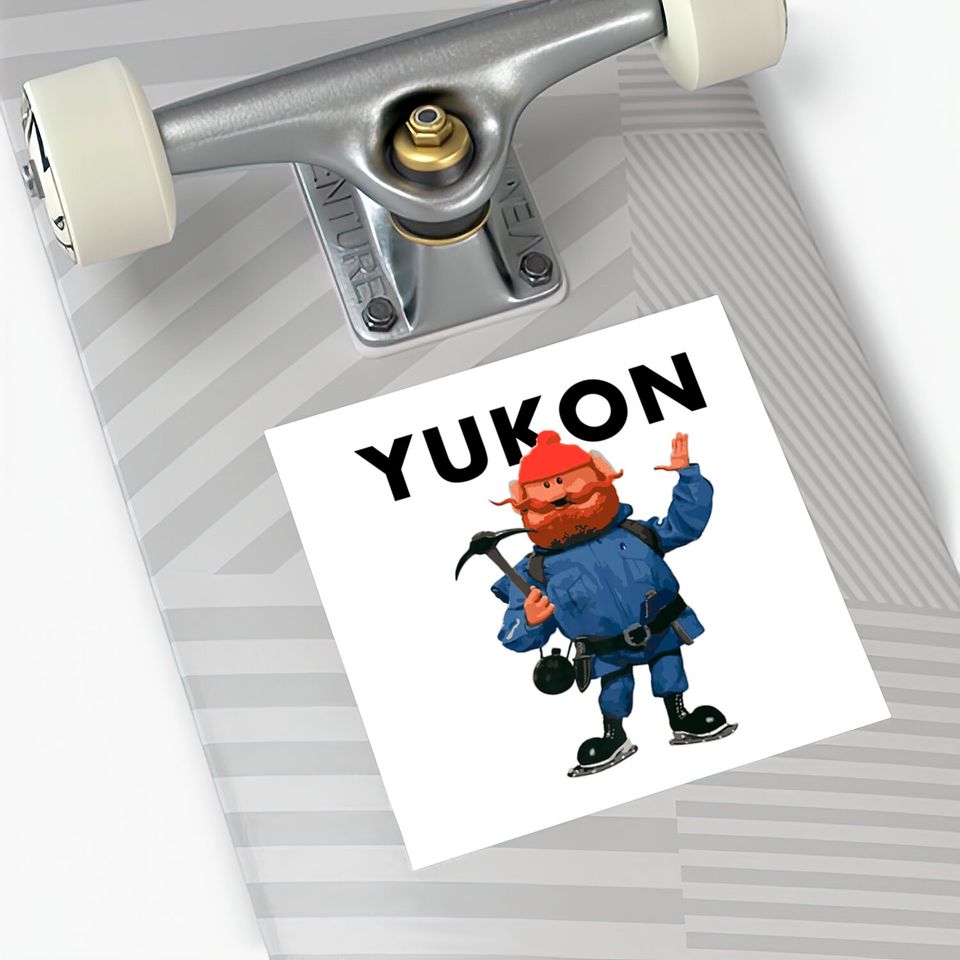 Yukon Cornelius Rudolph Christmas Premium Sticker