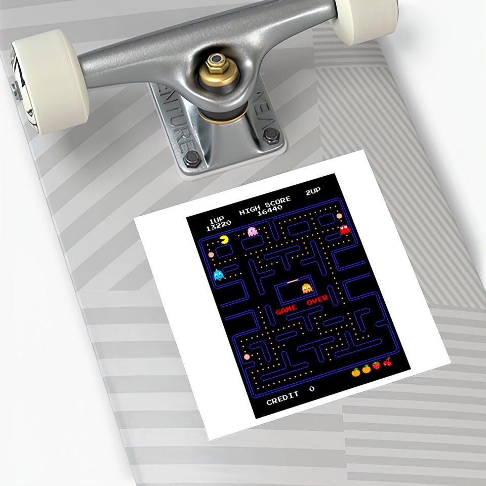 Pacman Video Game Sticker