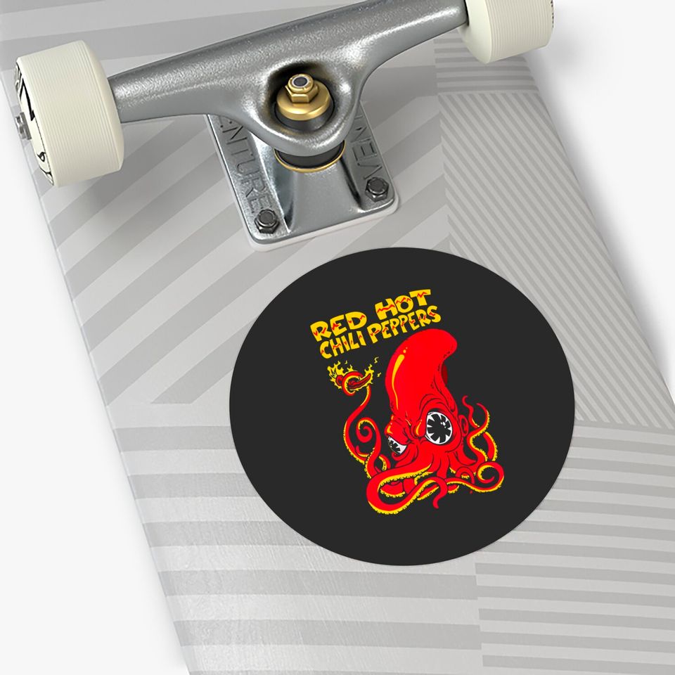 Red Hot Chili Peppers Rock Band Art Pullover Sticker