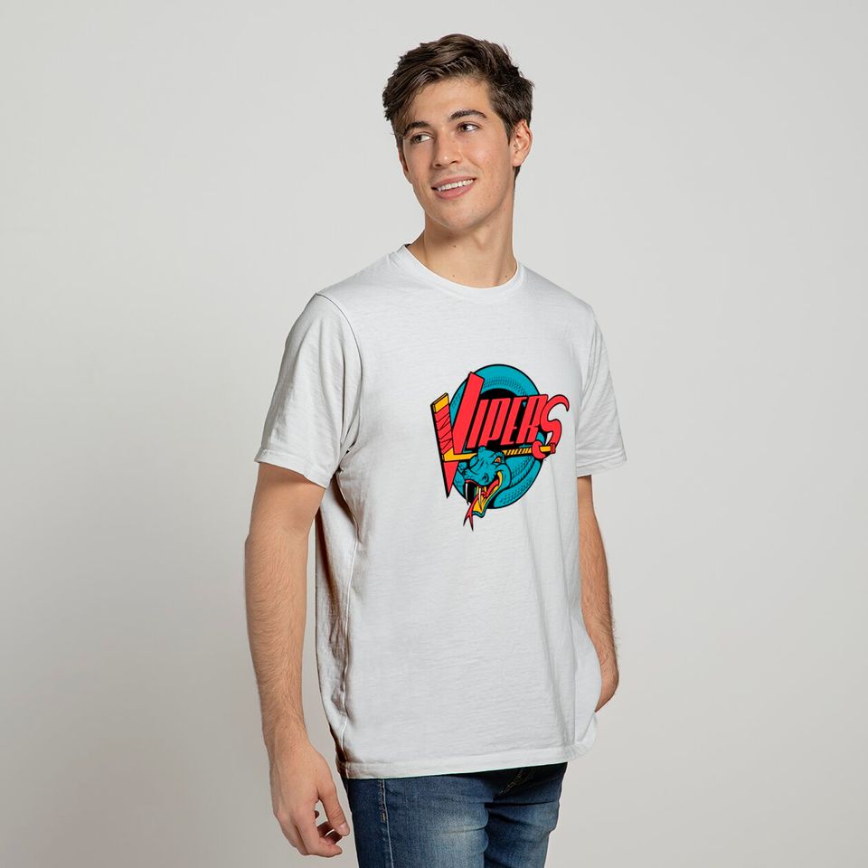 Detroit Vipers - Detroit Vipers - Crewneck T-Shirts