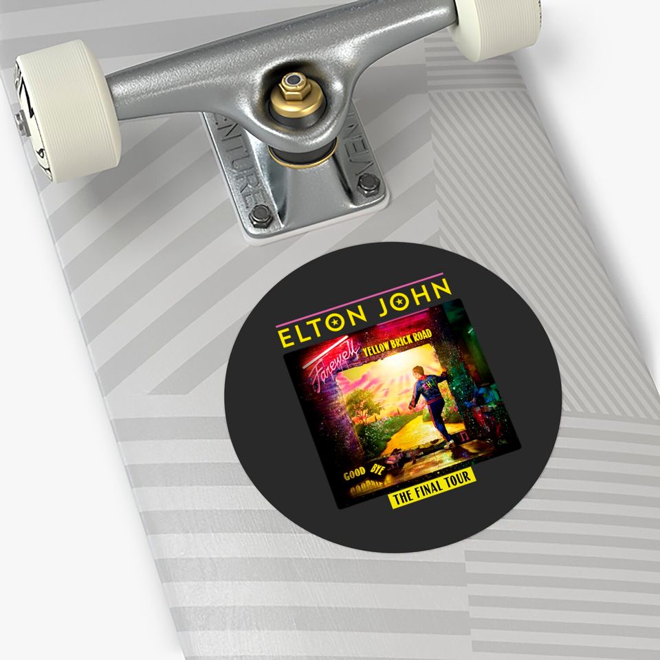 Elton John Sticker Farewell Tour 2022