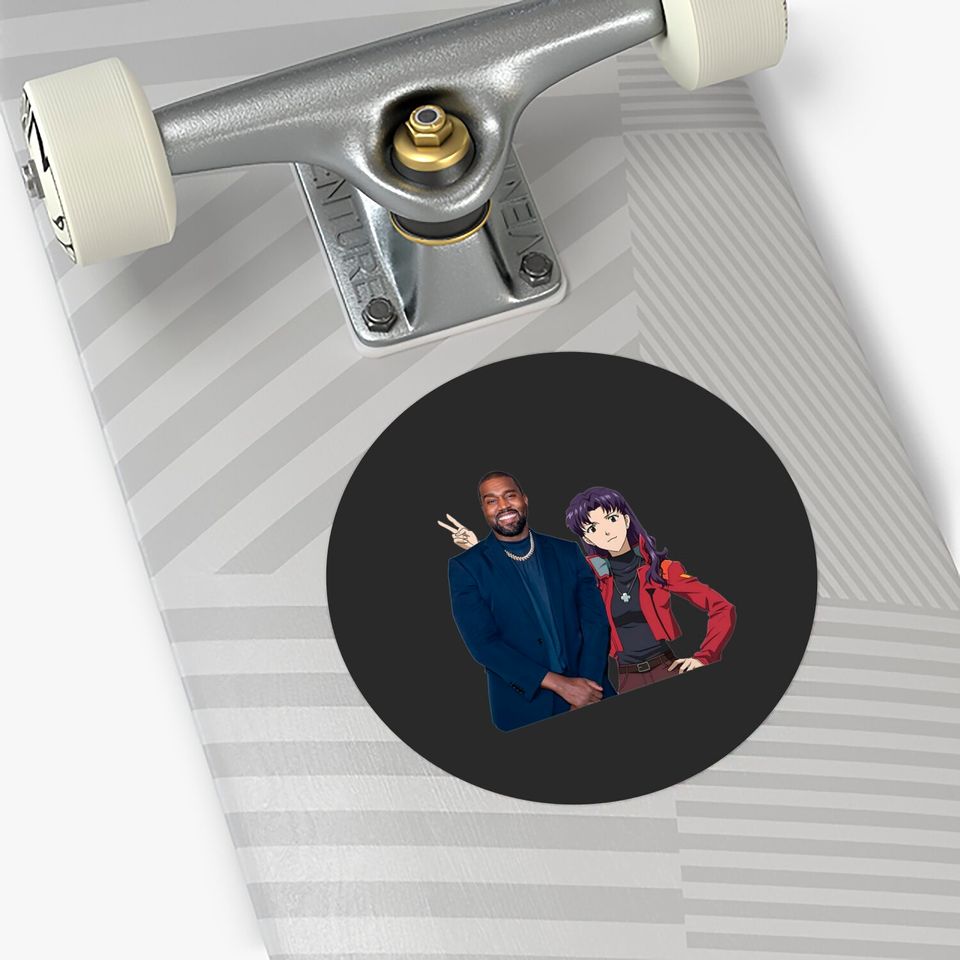 Kanye X Misato Classic Sticker