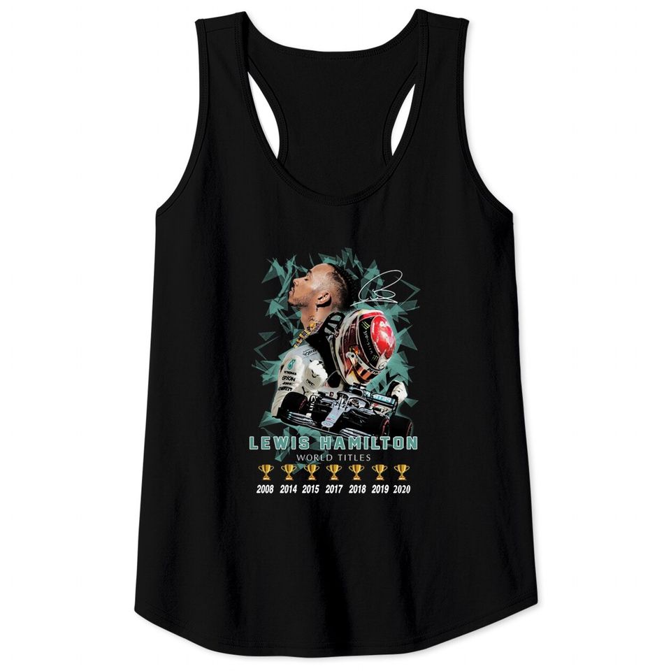 Lewis Hamilton Tank Tops