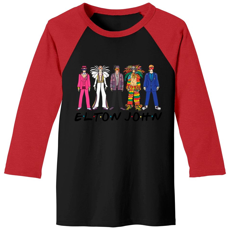 Elton John Farewell Tour 2022 Baseball Tees