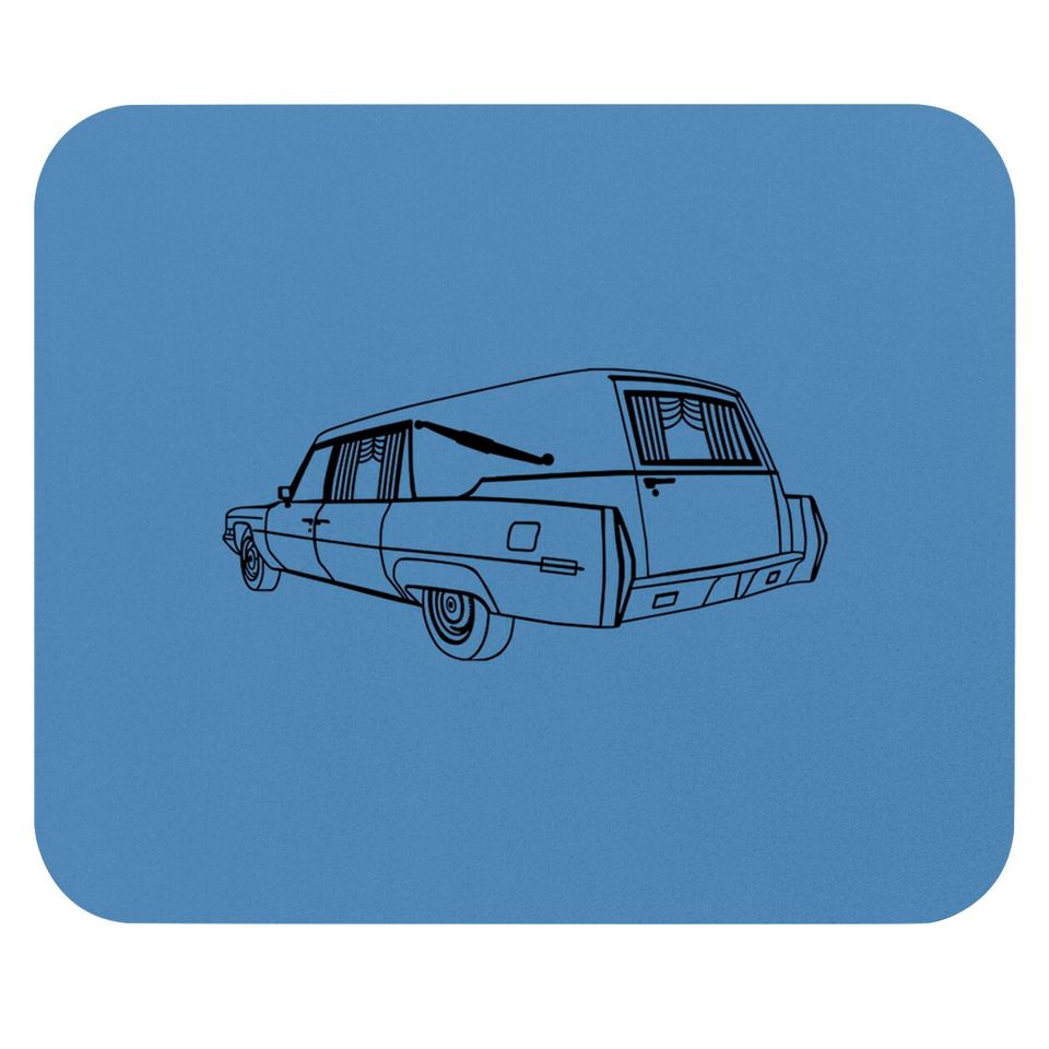 Cadillac Hearse Mouse Pads