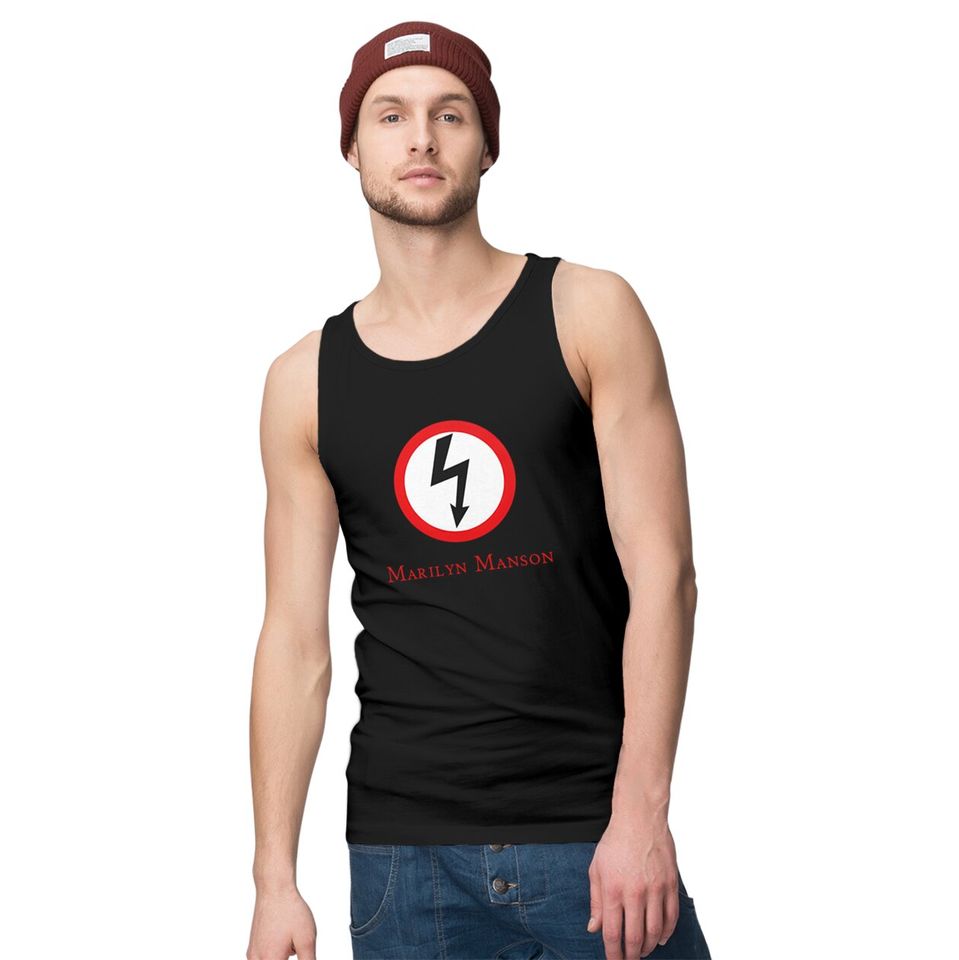 Marilyn Manson Men Classic Tank Tops