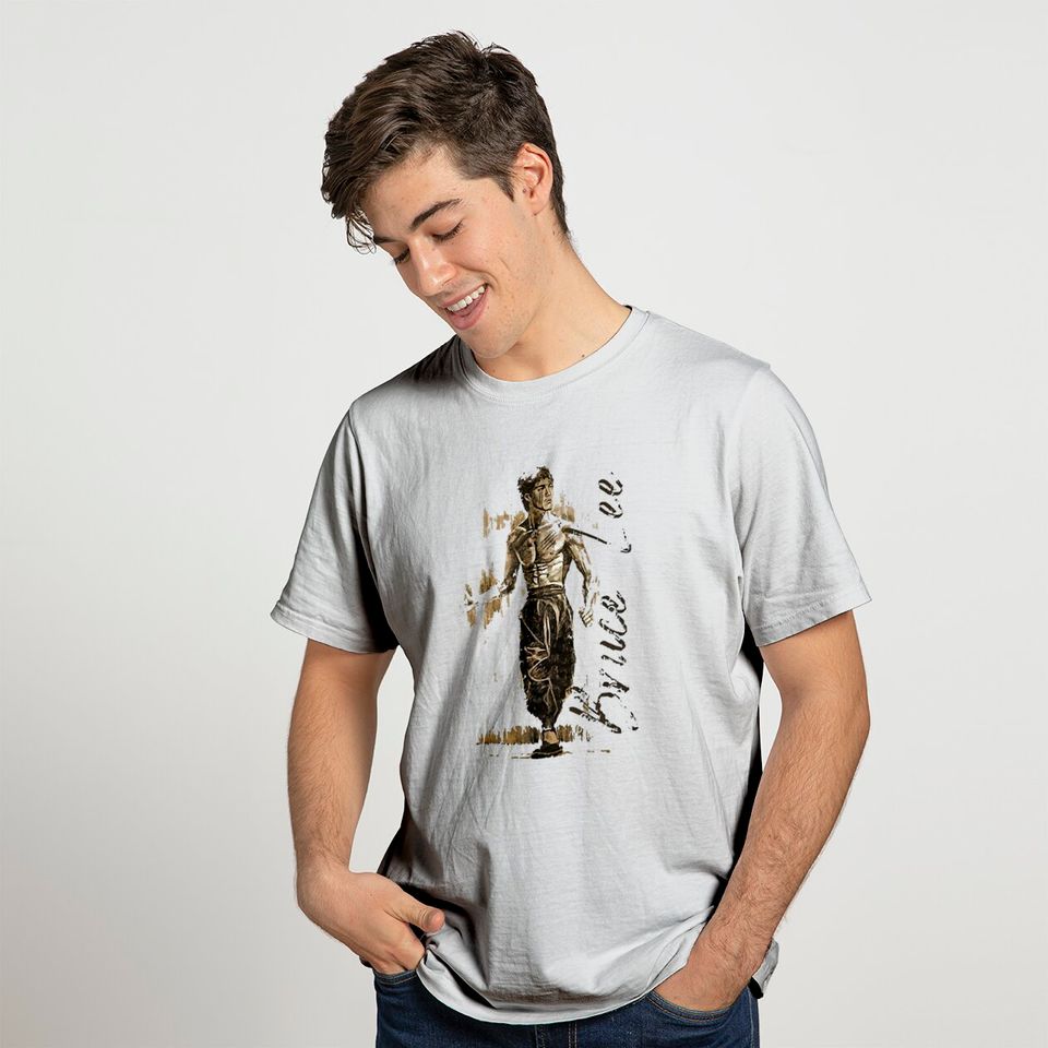 Bruce Lee draw - Bruce Lee - T-Shirt
