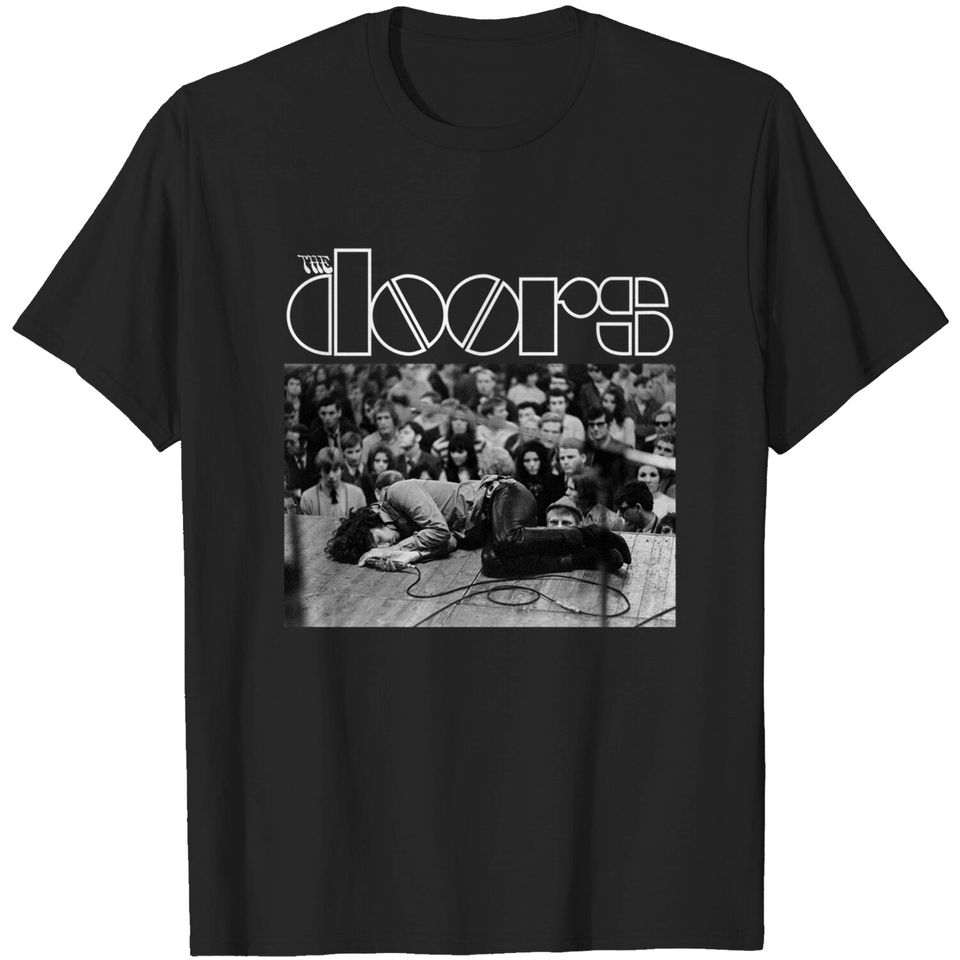 The Doors Jim Morrison Lying on Stage Tee T-Shirt