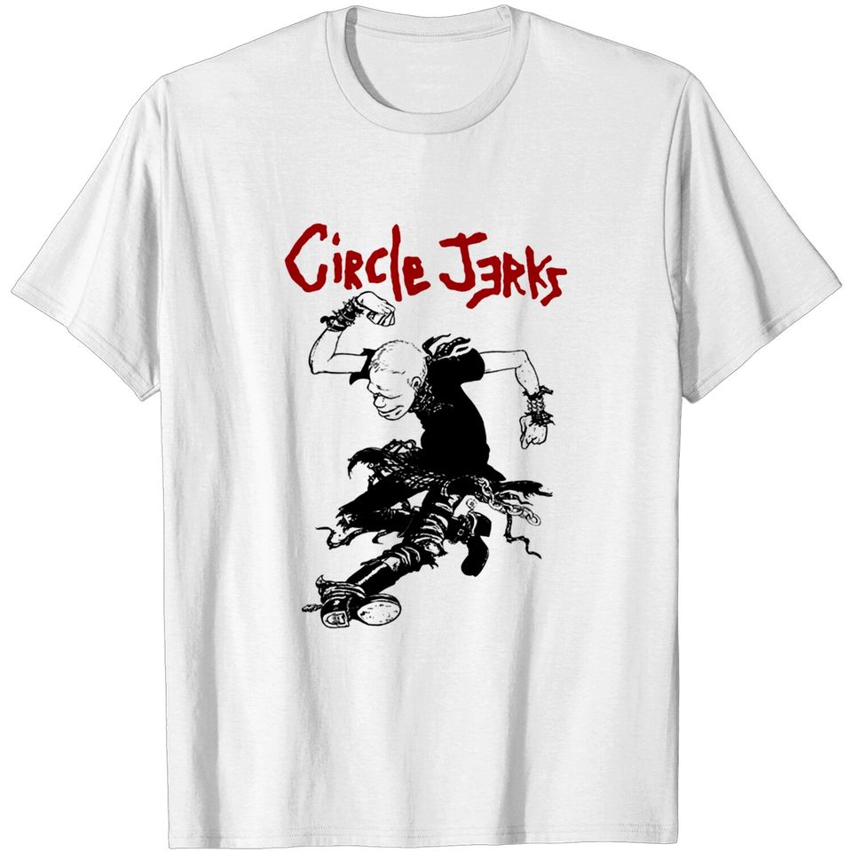 Grey Circle Jerks Gonna Live Tee T-Shirt