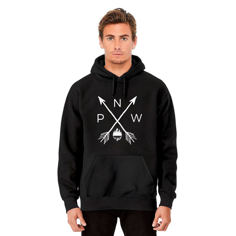 Pacific Northwest Hoodie | PNW Pullover Hoodie Men Women Pullover Hoodie