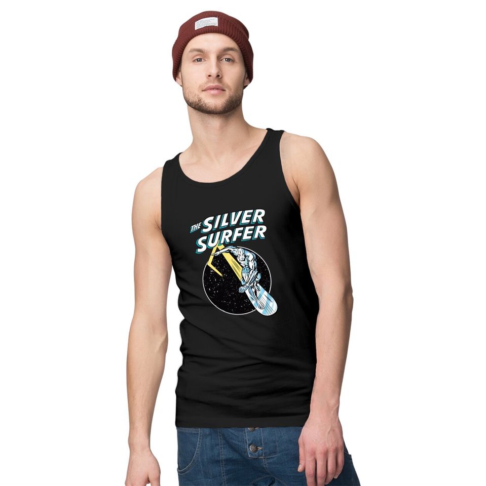 Cosmic Silver Surfer - Silver Surfer - Tank Tops