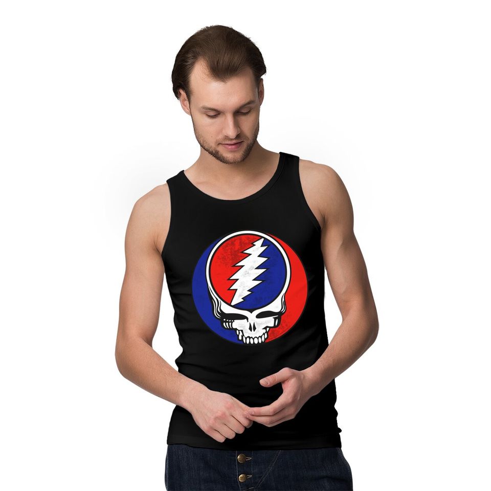 Grateful Dead Unisex Tank Tops: Steal Your Face Classic
