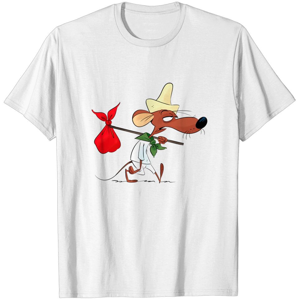 Slowpoke Rodriguez - Mouse Cartoon - T-Shirt