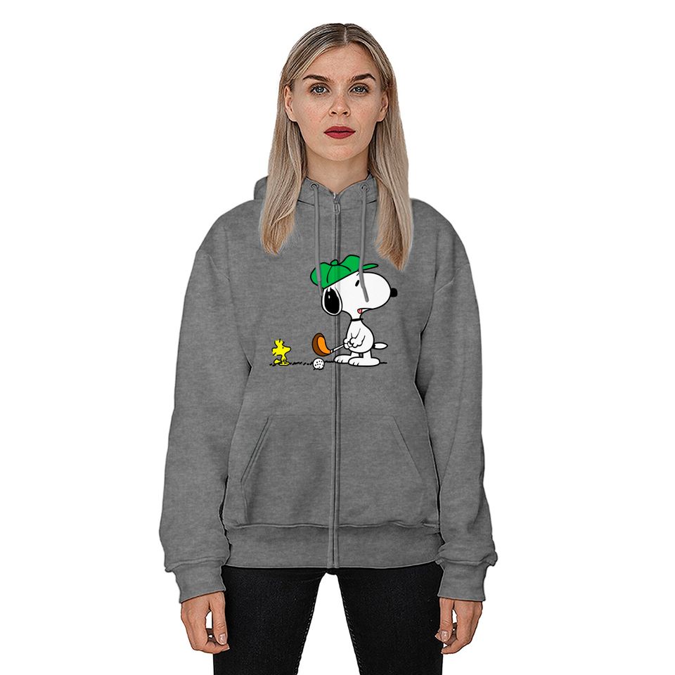Snoopy Golf - Snoopy - Zip Hoodies