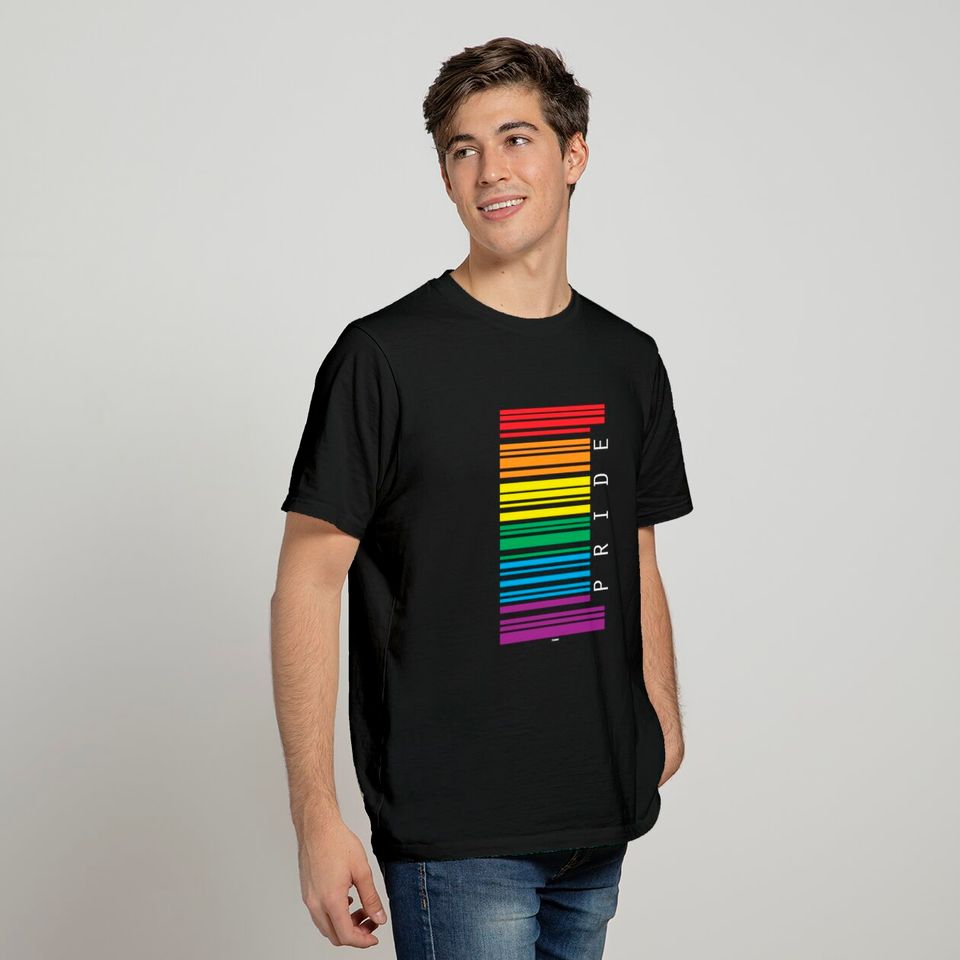 Gay Pride Barcode - LGBTQ Support Parade Men's T-Shirt
