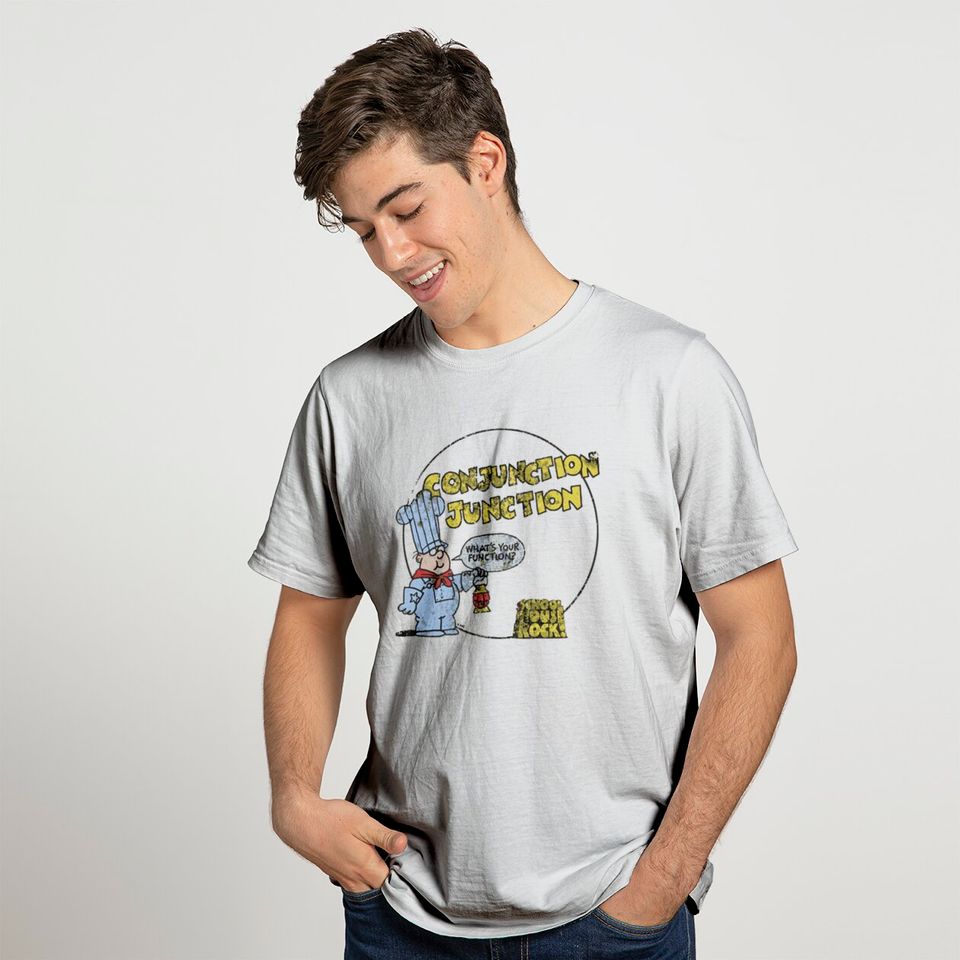 Schoolhouse Rock Conjunction Junction T-shirt