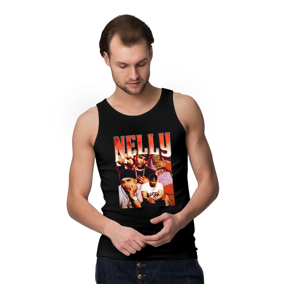 Nelly Tank Tops, Nelly Vintage Shirt, Graphic Vintage Shirt, Music, Hip Hop Rap 90s, Graphic Rapper Shirt