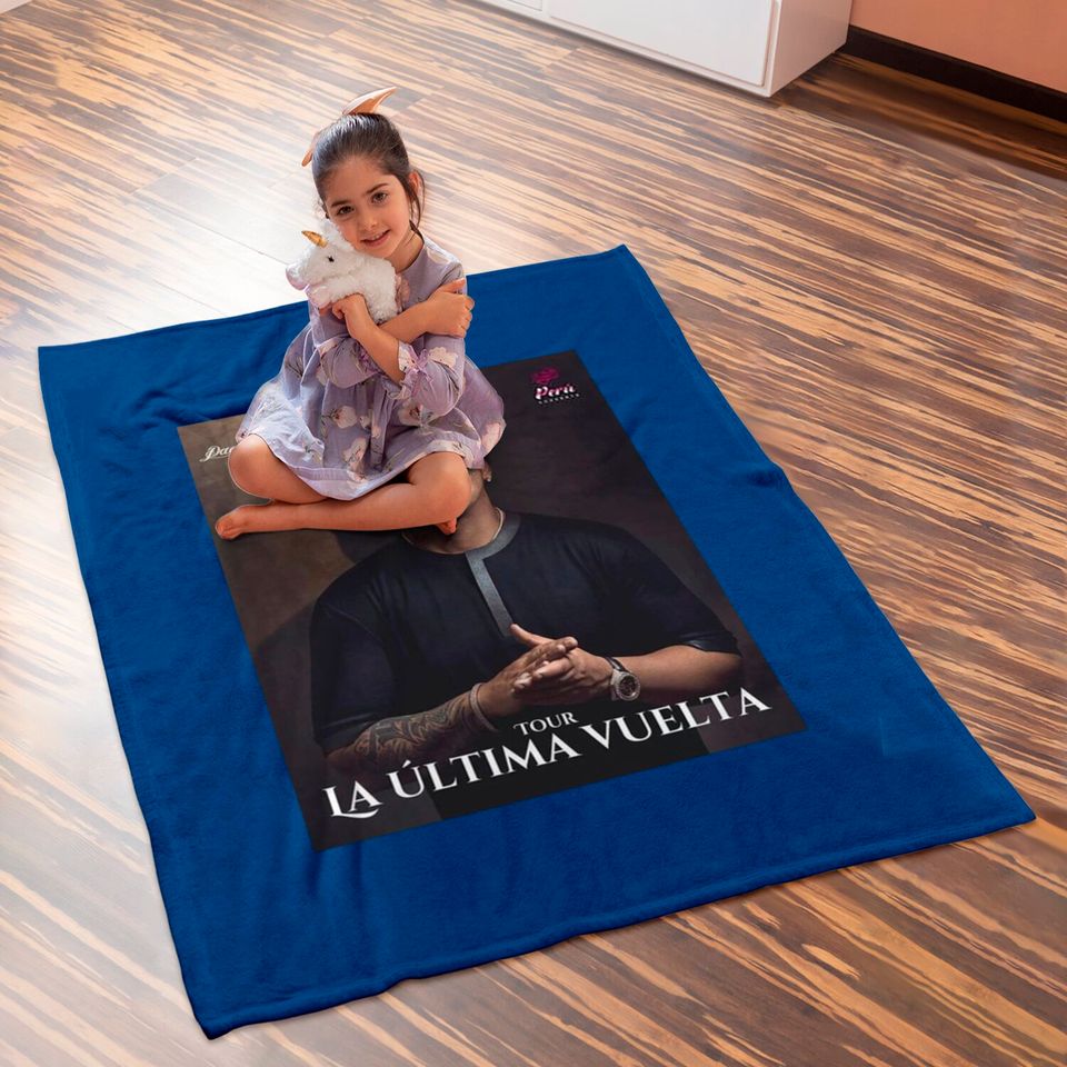 2022 Daddy Yankee La ltima Vuelta Tour Baby Blankets,Mexico farewell tour,King of Reggaeton Baby Blankets