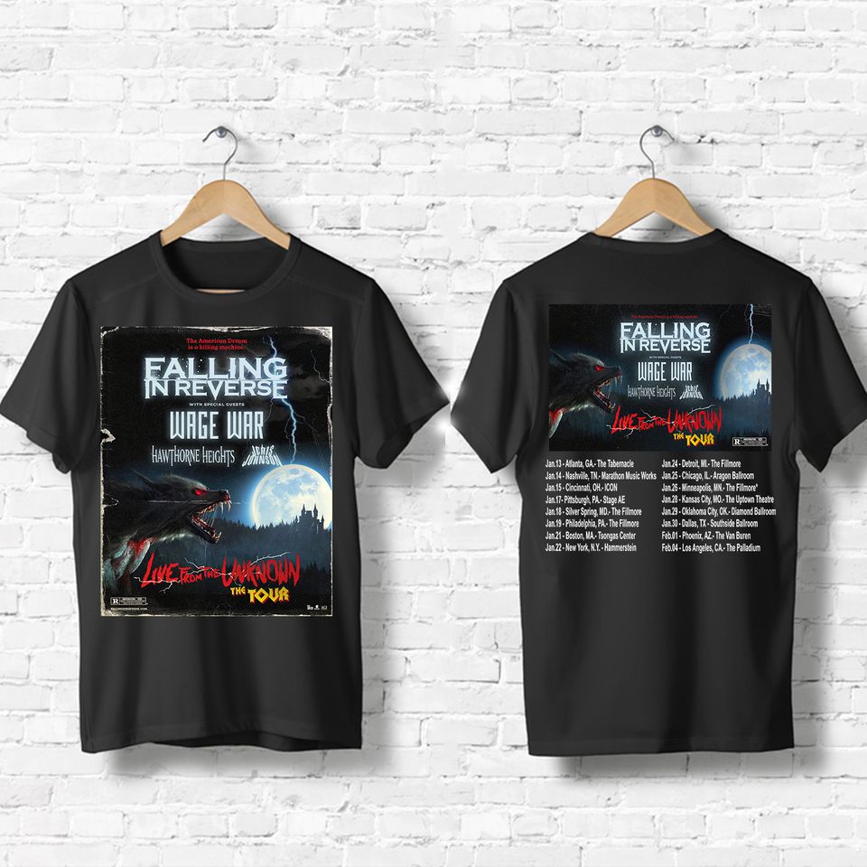Falling In Reverse Tour 2022 T-Shirt