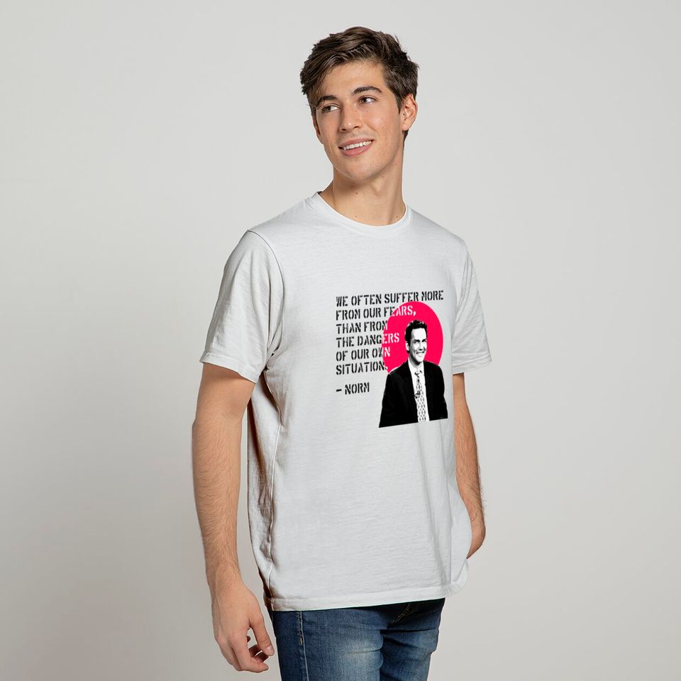 NORM MACDONALD Quotes - Comedy - T-Shirt