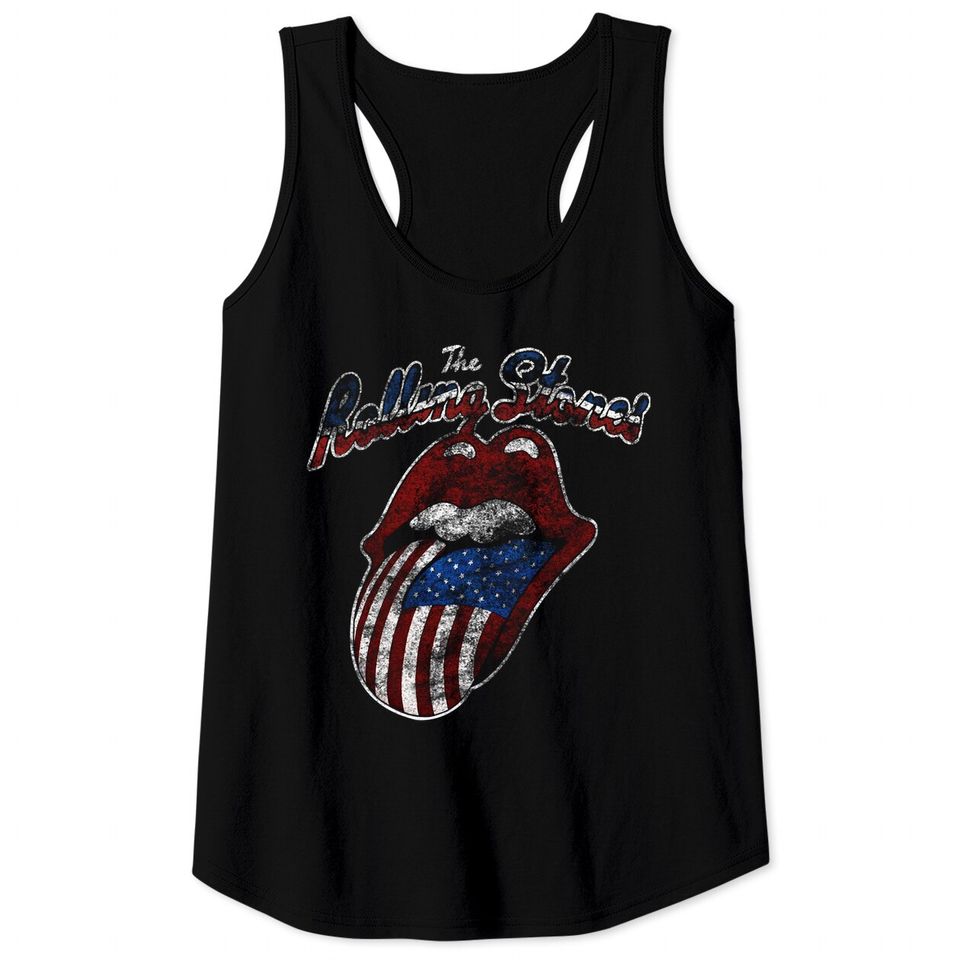 Rolling Stones American Tour 1978 Black Tank