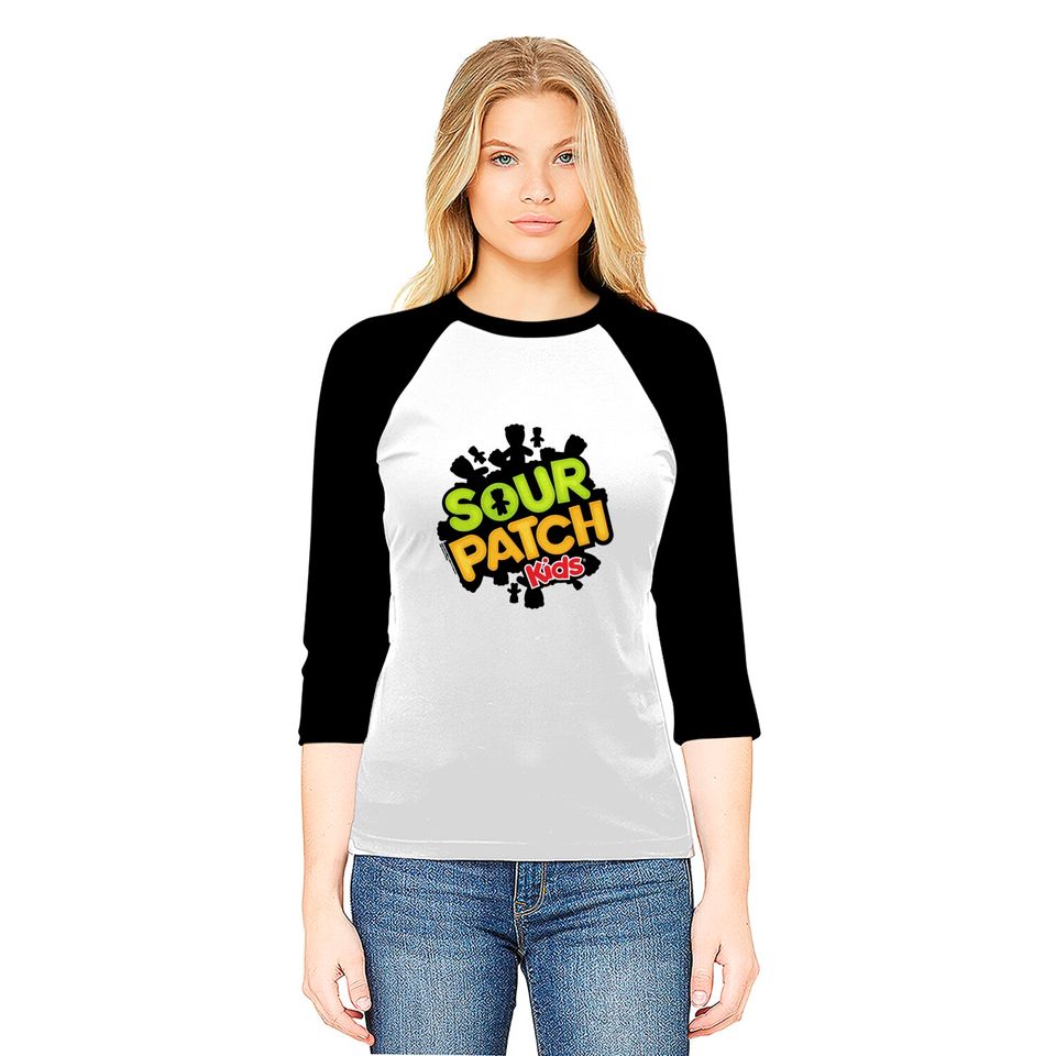 Sour Patch Kids Candy Logo Gift Tee Baseball Tees