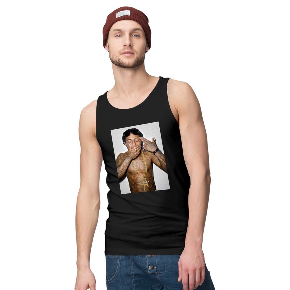 Lil Wayne Vintage The Carter Album Photo Tank Tops