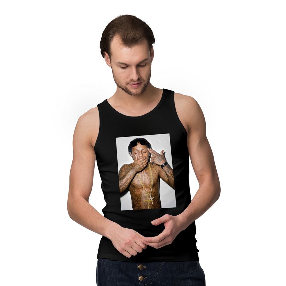 Lil Wayne Vintage The Carter Album Photo Tank Tops