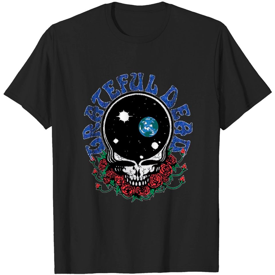 Grateful Dead Unisex Tee: Space Your Face & Logo