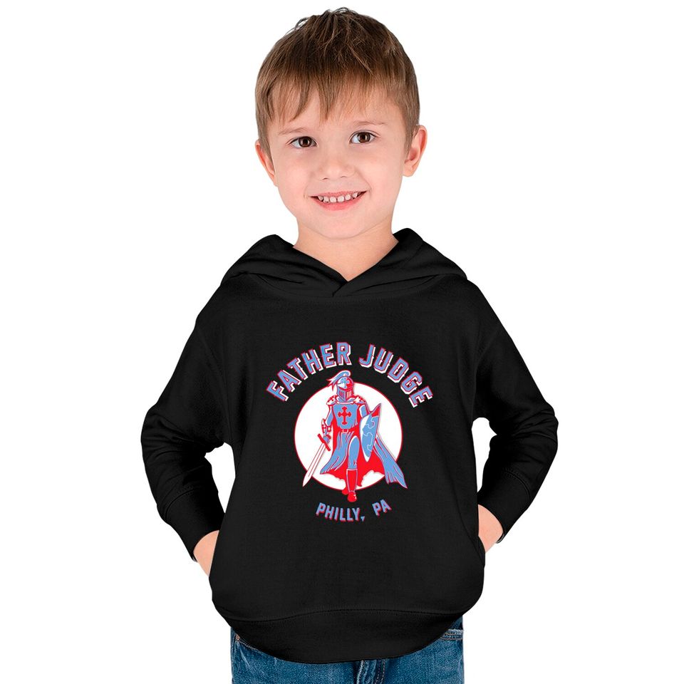 Father Judge Philly Pa Kids Pullover Hoodies