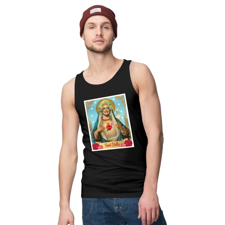 saint dolly parton - Dolly Parton - Tank Tops
