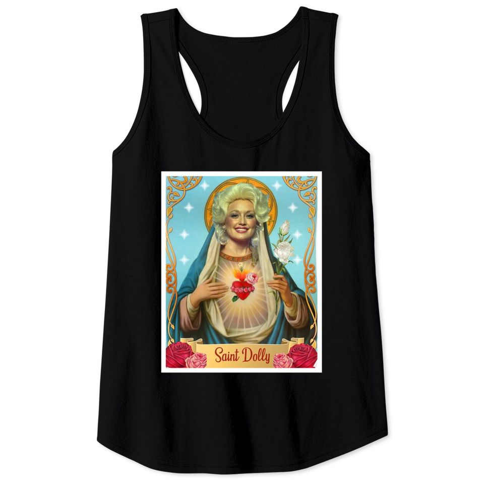 saint dolly parton - Dolly Parton - Tank Tops