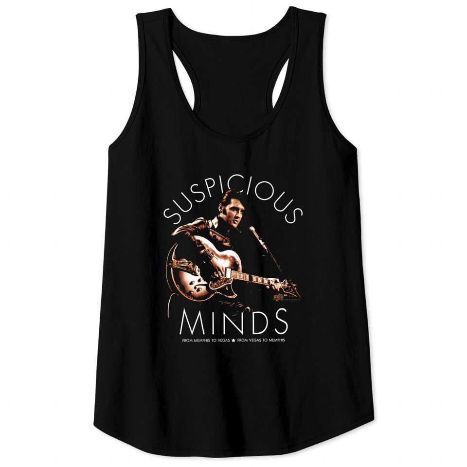 Elvis Presley Suspicious Minds Tee Tank Tops