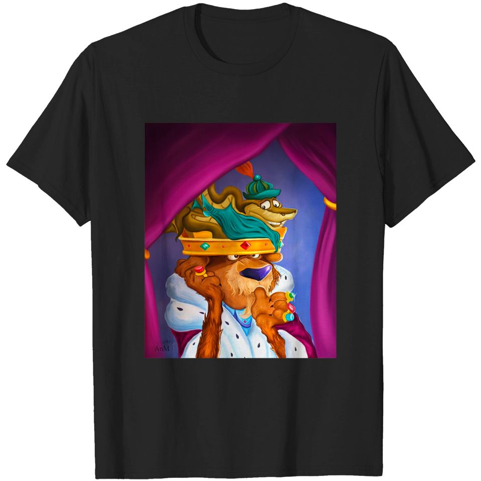 Prince John and Sir Hiss - Robin Hood - T-Shirt