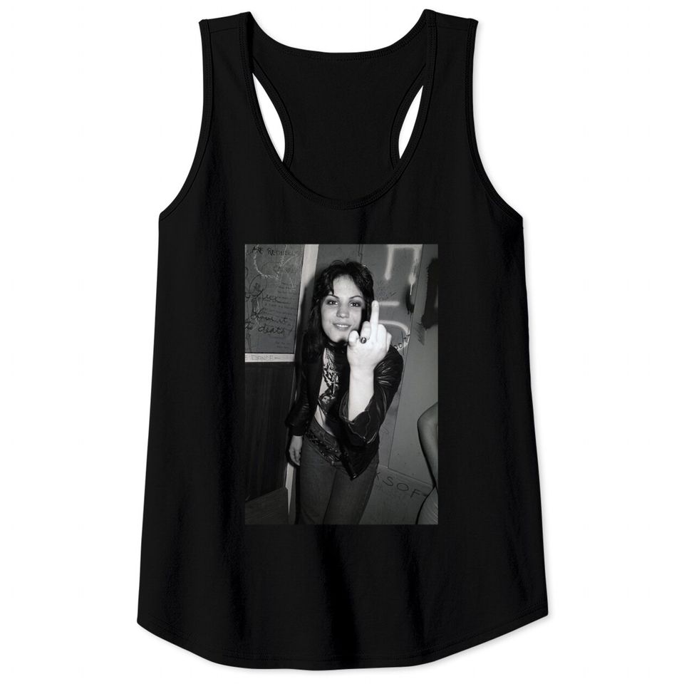 Joan Jett Tank Tops Rock and Roll Shirt