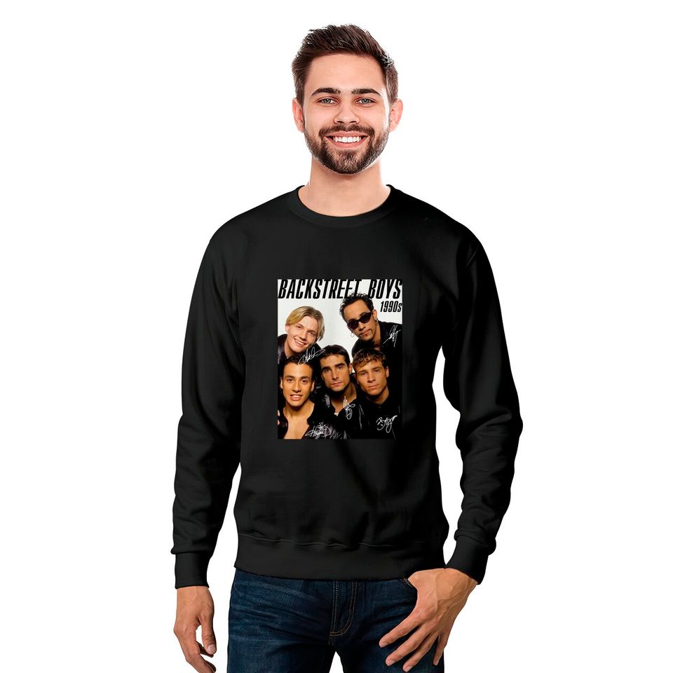 Backstreet Boys Concert 1990s Sweatshirts, Unisex Backstreet Boys Vintage 90s Sweatshirts