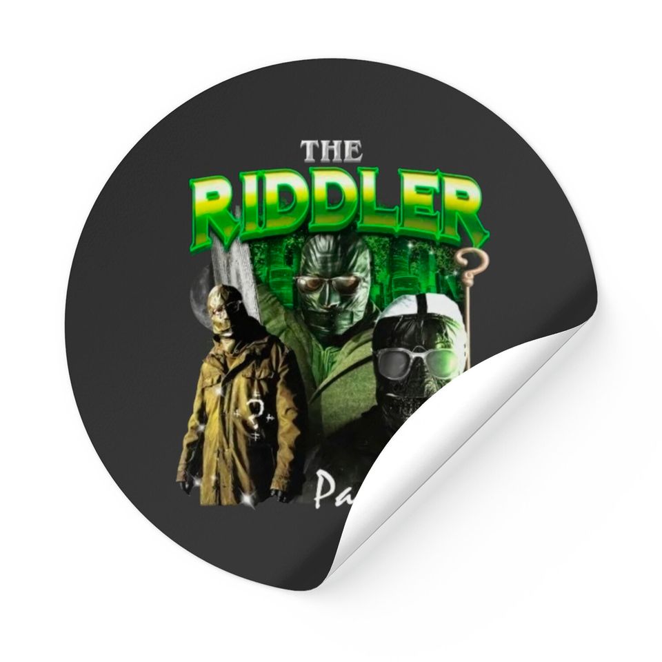 The Riddler - Paul Dano - The Batman 2022 Stickers