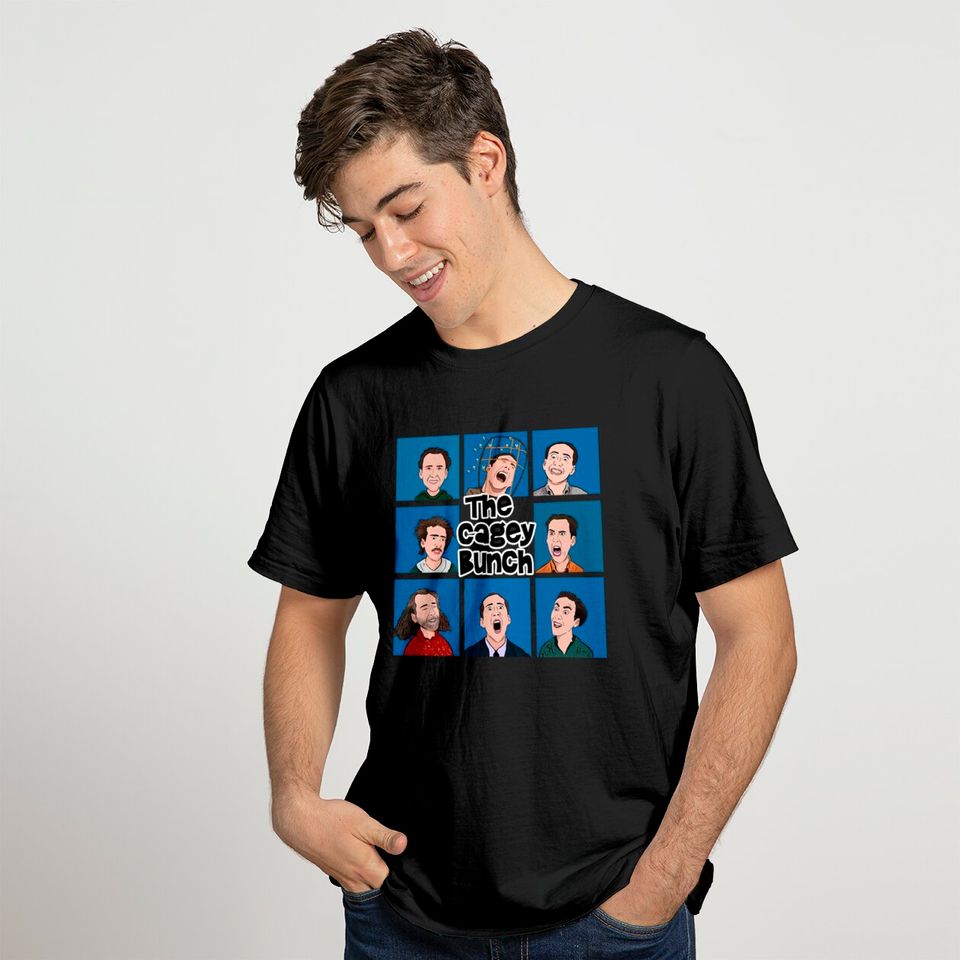 The Cagey Bunch - Nicolas Cage - T-Shirt