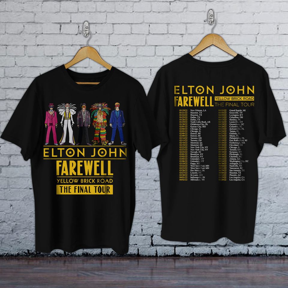Elton John Farewell Tour 2022 Shirt
