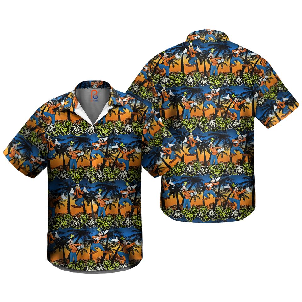 Goofy Hawaii shirt Goofy Aloha shirt Goofy Disney Summer Hawaiian Shirt