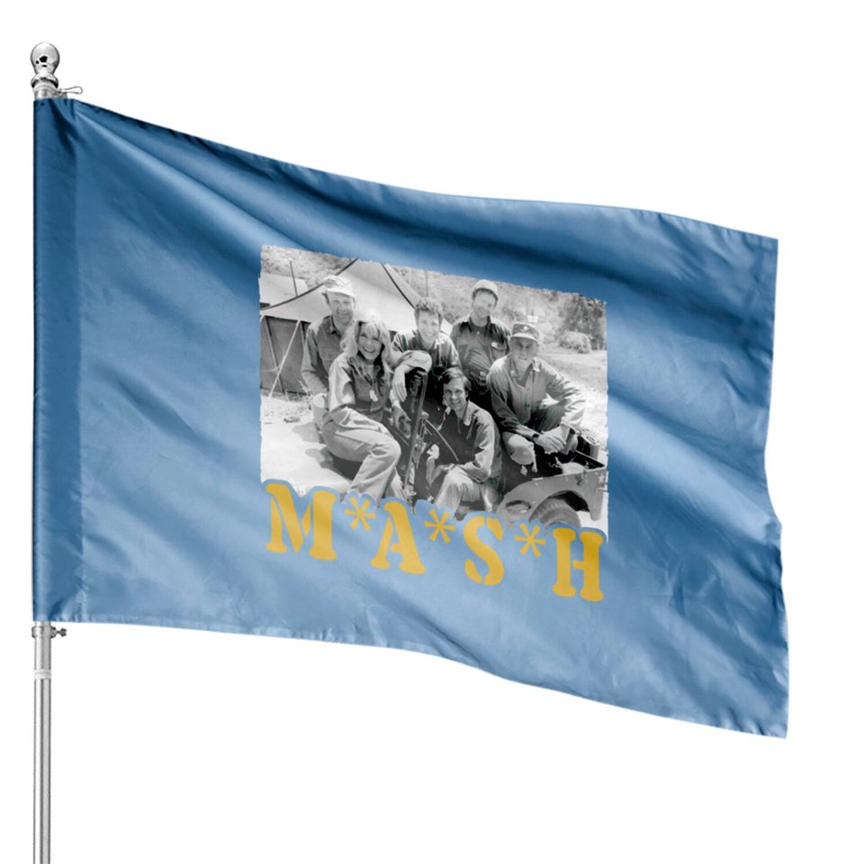 Retro MASH Cast - Mash - House Flags