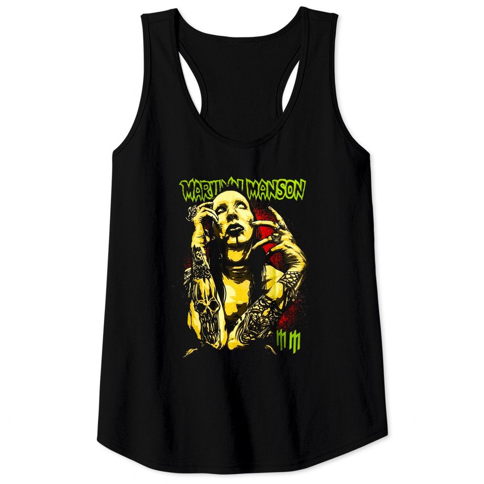 Marilyn Manson Tank Tops