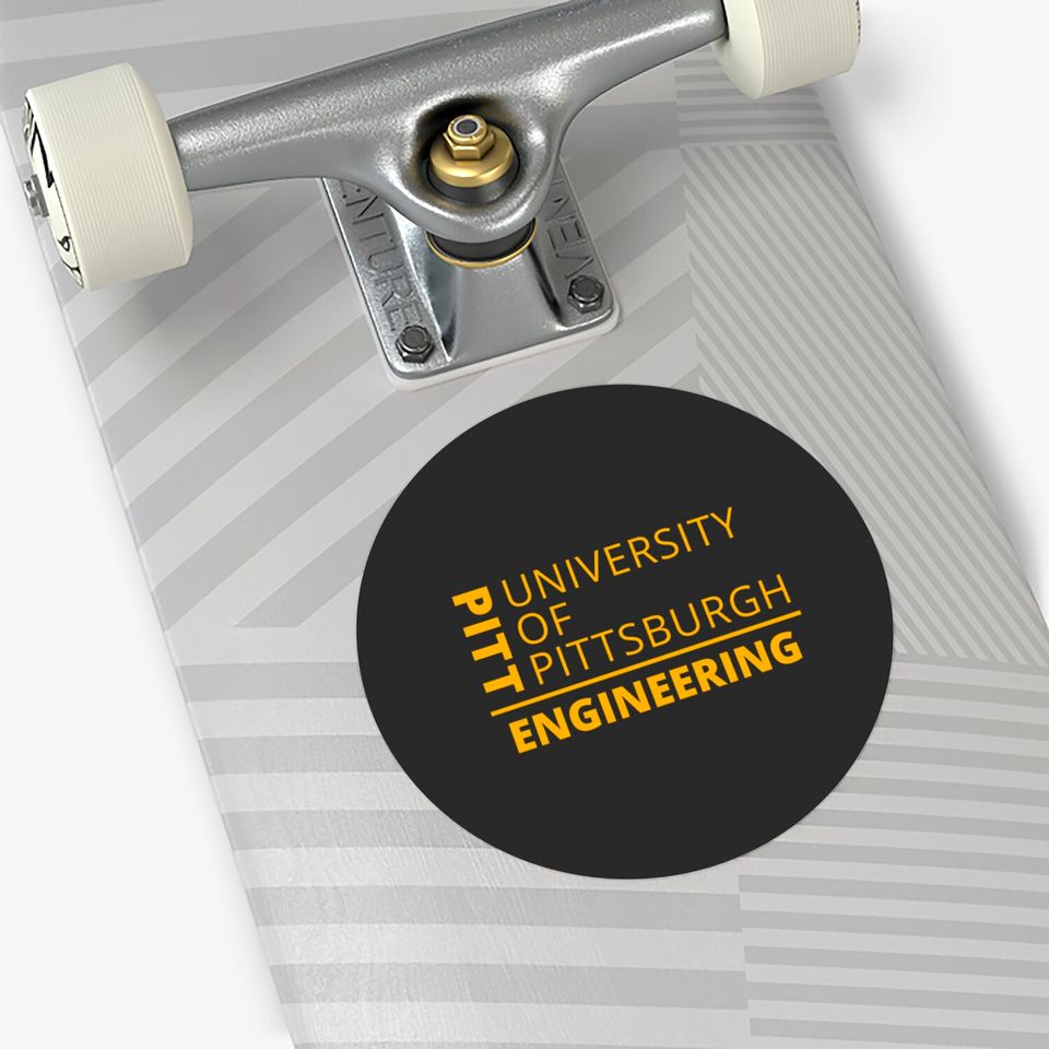 Pitt | University of Pittsburgh | Engineering (Gold) - Pitt - Stickers