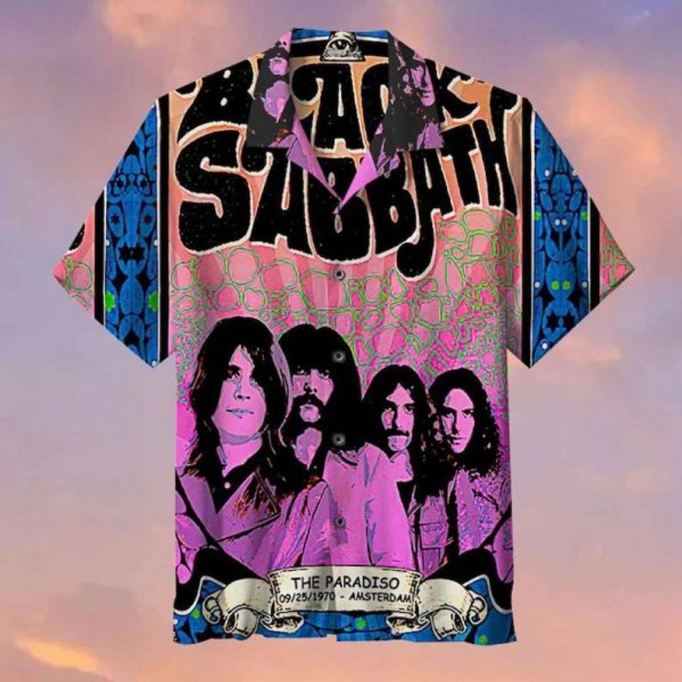 Black Sabbath Beach Hawaiian Shirt