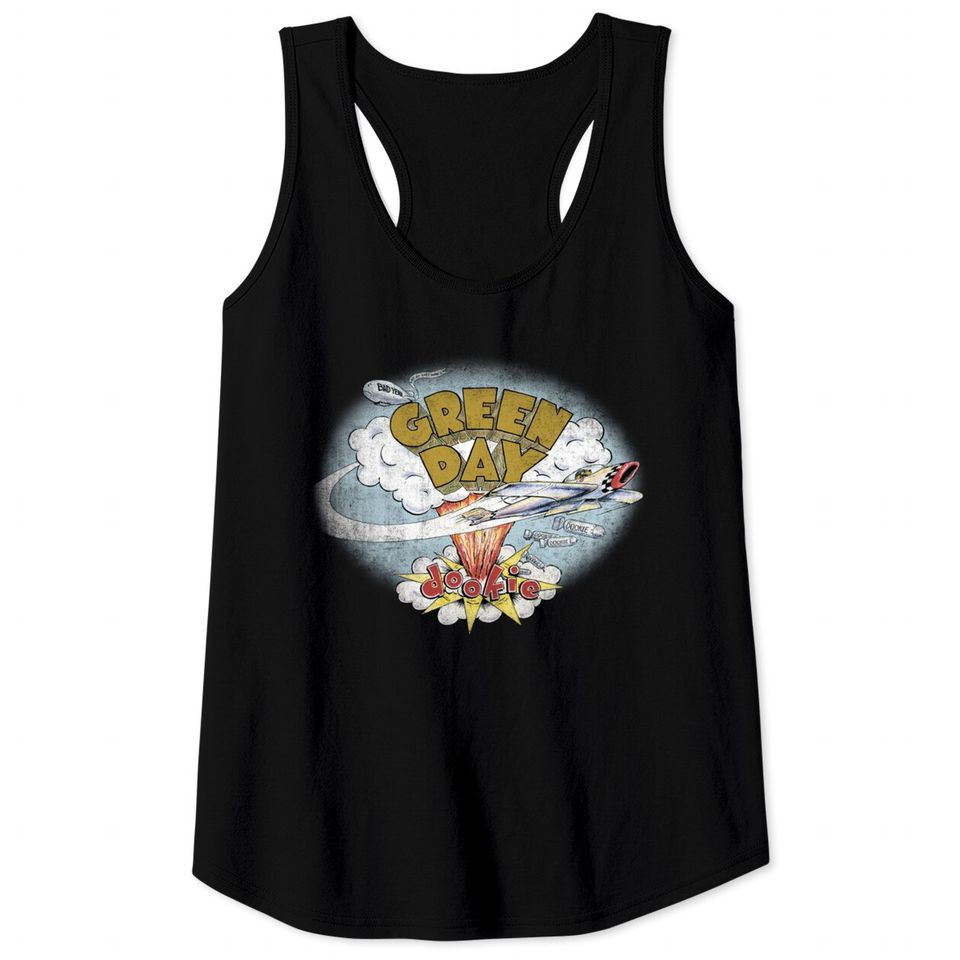 Green Day Unisex Tank Tops: Dookie