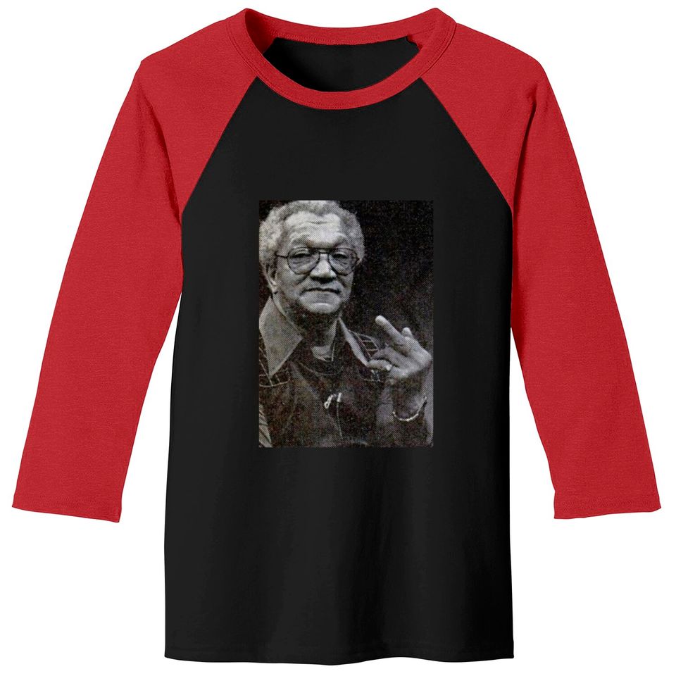 Redd Foxx Middle Finger Vintage - Sanford And Son - Baseball Tees