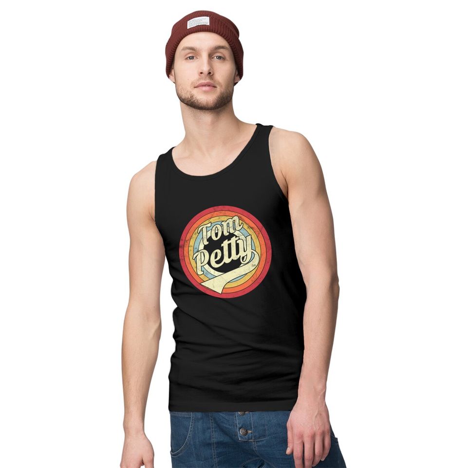 Vintage Petty - Retro Style - Tom Petty - Tank Tops