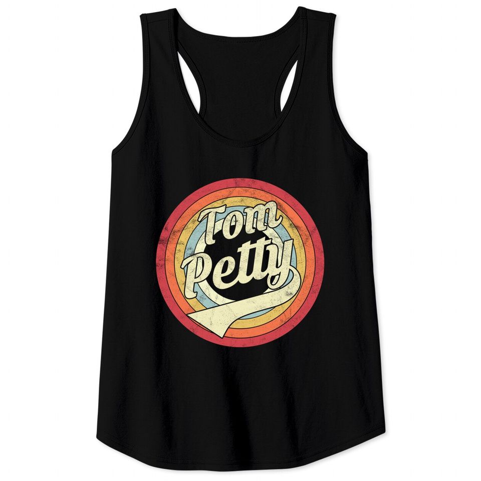 Vintage Petty - Retro Style - Tom Petty - Tank Tops