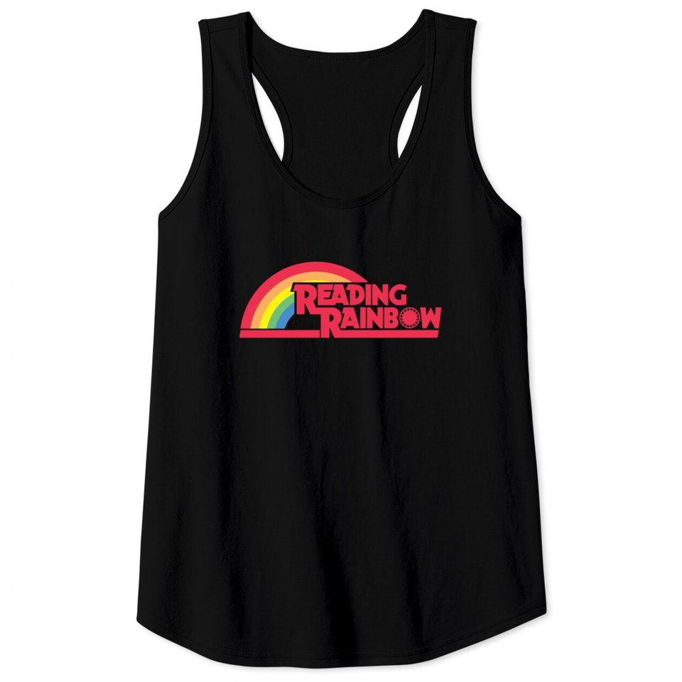 Reading Rainbow Tank Tops